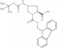 (2S,4R)-4-Aminopyrrolidine-2-carboxylic acid, 4-BOC, N1-FMOC protected