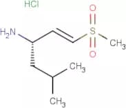 (E)-(3S)-3-Amino-5-methyl-1-(methylsulphonyl)hex-1-ene hydrochloride