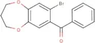 (8-bromo-3,4-dihydro-2H-1,5-benzodioxepin-7-yl)(phenyl)methanone