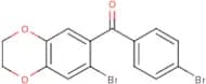 (7-bromo-2,3-dihydro-1,4-benzodioxin-6-yl)(4-bromophenyl)methanone