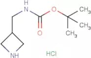 3-(Aminomethyl)azetidine hydrochloride, 3-BOC protected