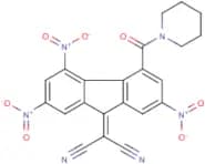 2-[2,4,7-trinitro-5-(piperidinocarbonyl)-9H-fluoren-9-yliden]malononitrile
