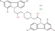 1-{4-[2-hydroxy-3-(1,3,6-tribromo-9H-carbazol-9-yl)propyl]piperazino}-3-(1,3,6-tribromo-9H-carbazo…