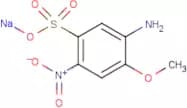 sodium 5-amino-4-methoxy-2-nitrobenzenesulphonate