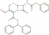 Benzhydryl 3-formyl-6-oxo-7-[(2-phenylacetyl)amino]-7,7a-dihydro-2H,6H-azeto[2,1-b][1,3]thiazine-4…