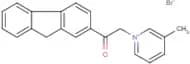 1-(9H-2-fluorenyl)-2-(3-methyl-1-pyridiniumyl)-1-ethanone bromide