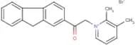 2-(2,3-dimethyl-1-pyridiniumyl)-1-(9H-2-fluorenyl)-1-ethanone bromide