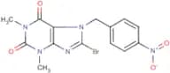 8-bromo-1,3-dimethyl-7-(4-nitrobenzyl)-2,3,6,7-tetrahydro-1H-purine-2,6-dione
