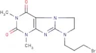 8-(3-Bromopropyl)-1,3-dimethyl-2,3,4,6,7,8-hexahydro-1H-imidazo[2,1-f]purine-2,4-dione