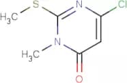 6-chloro-3-methyl-2-(methylthio)-3,4-dihydropyrimidin-4-one