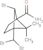 6-bromo-4-(dibromomethyl)-5,5-dimethylbicyclo[2.1.1]hexane-1-carboxamide