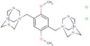 1-[2,5-dimethoxy-4-(3,5,7-triaza-1-azoniatricyclo[3.3.1.1~3,7~]dec-1-ylmethyl)benzyl]-3,5,7-triaza…