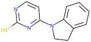 4-Indolin-1-ylpyrimidine-2-thiol