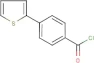 4-(2-thienyl)benzoyl chloride