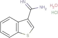 Benzo[b]thiophene-3-carboxamidine hydrochloride hydrate