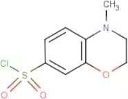 3,4-Dihydro-4-methyl-2H-1,4-benzoxazine-7-sulphonyl chloride