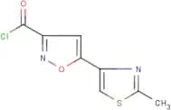 5-(2-methyl-1,3-thiazol-4-yl)-3-isoxazolecarbonyl chloride