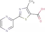 4-Methyl-2-(pyrazin-2-yl)-1,3-thiazole-5-carboxylic acid