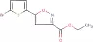 ethyl 5-(5-bromo-2-thienyl)-3-isoxazolecarboxylate