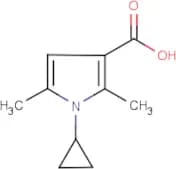 1-cyclopropyl-2,5-dimethyl-1H-pyrrole-3-carboxylic acid