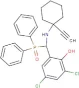 2,4-dichloro-6-{(diphenylphosphoryl)[(1-eth-1-ynylcyclohexyl)amino]methyl}phenol