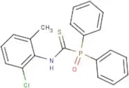 N-(2-chloro-6-methylphenyl)oxo(diphenyl)phosphoranecarbothioamide