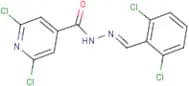 N'4-(2,6-dichlorobenzylidene)-2,6-dichloropyridine-4-carbohydrazide