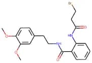 N1-(3,4-dimethoxyphenethyl)-2-[(3-bromopropanoyl)amino]benzamide