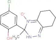 3-(5-chloro-2-hydroxyphenyl)-3-methyl-2,3,5,6,7,8-hexahydro-1,2,4-benzotriazin-4-ium-4-olate