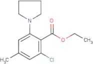 Ethyl 2-chloro-4-methyl-6-tetrahydro-1H-pyrrol-1-ylbenzoate