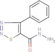 4-phenyl-1,2,3-thiadiazole-5-carbohydrazide