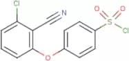4-(3-Chloro-2-cyanophenoxy)benzene-1-sulphonyl chloride