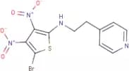 N2-[2-(4-pyridyl)ethyl]-5-bromo-3,4-dinitrothiophen-2-amine