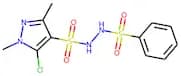 5-chloro-1,3-dimethyl-N'-(phenylsulphonyl)-1H-pyrazole-4-sulphonohydrazide