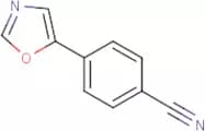4-(1,3-Oxazol-5-yl)benzonitrile