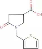 5-Oxo-1-(2-thienylmethyl)pyrrolidine-3-carboxylic acid