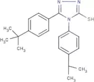 5-(4-tert-Butylphenyl)-4-(4-isopropylphenyl)-1,2,4-triazole-3-thiol