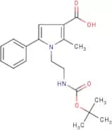 1-(2-Aminoethyl)-2-methyl-5-phenyl-1H-pyrrole-3-carboxylic acid, 1-BOC protected