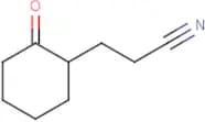 3-(2-oxocyclohexyl)propanenitrile