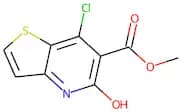 methyl 7-chloro-5-oxo-4,5-dihydrothieno[3,2-b]pyridine-6-carboxylate