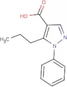 1-Phenyl-5-propyl-1H-pyrazole-4-carboxylic acid