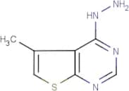 4-Hydrazino-5-methylthieno[2,3-d]pyrimidine