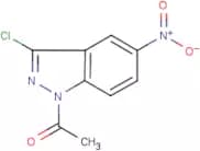 1-(3-Chloro-5-nitro-1H-indazol-1-yl)ethan-1-one