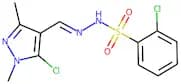 N'1-[(5-chloro-1,3-dimethyl-1H-pyrazol-4-yl)methylidene]-2-chlorobenzene-1-sulphonohydrazide