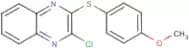 2-Chloro-3-[(4-methoxyphenyl)thio]quinoxaline