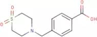 4-[(1,1-Dioxidothiomorpholin-4-yl)methyl]benzoic acid