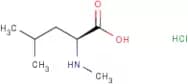 (2R)-4-methyl-2-(methylamino)pentanoic acid hydrochloride