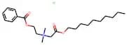 2-{1-[2-(decyloxy)-2-oxoethyl]-1,1-dimethylammonio}ethyl benzoate chloride