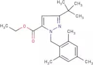 Ethyl 3-(tert-butyl)-1-(2,4,6-trimethylbenzyl)-1H-pyrazole-5-carboxylate