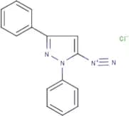1-(1,3-diphenyl-1H-pyrazol-5-yl)diaz-1-yn-1-ium chloride